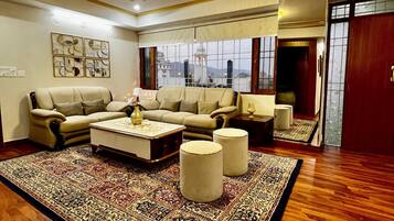 Suite | 1 Schlafzimmer, italienische Bettbezüge von Frette