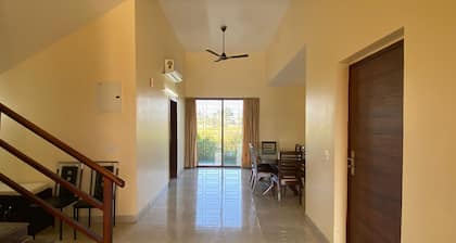 3BHK Aqua bungalow with private swimming pool and lawn inside vedic village