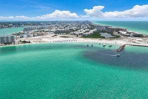 Beach nearby