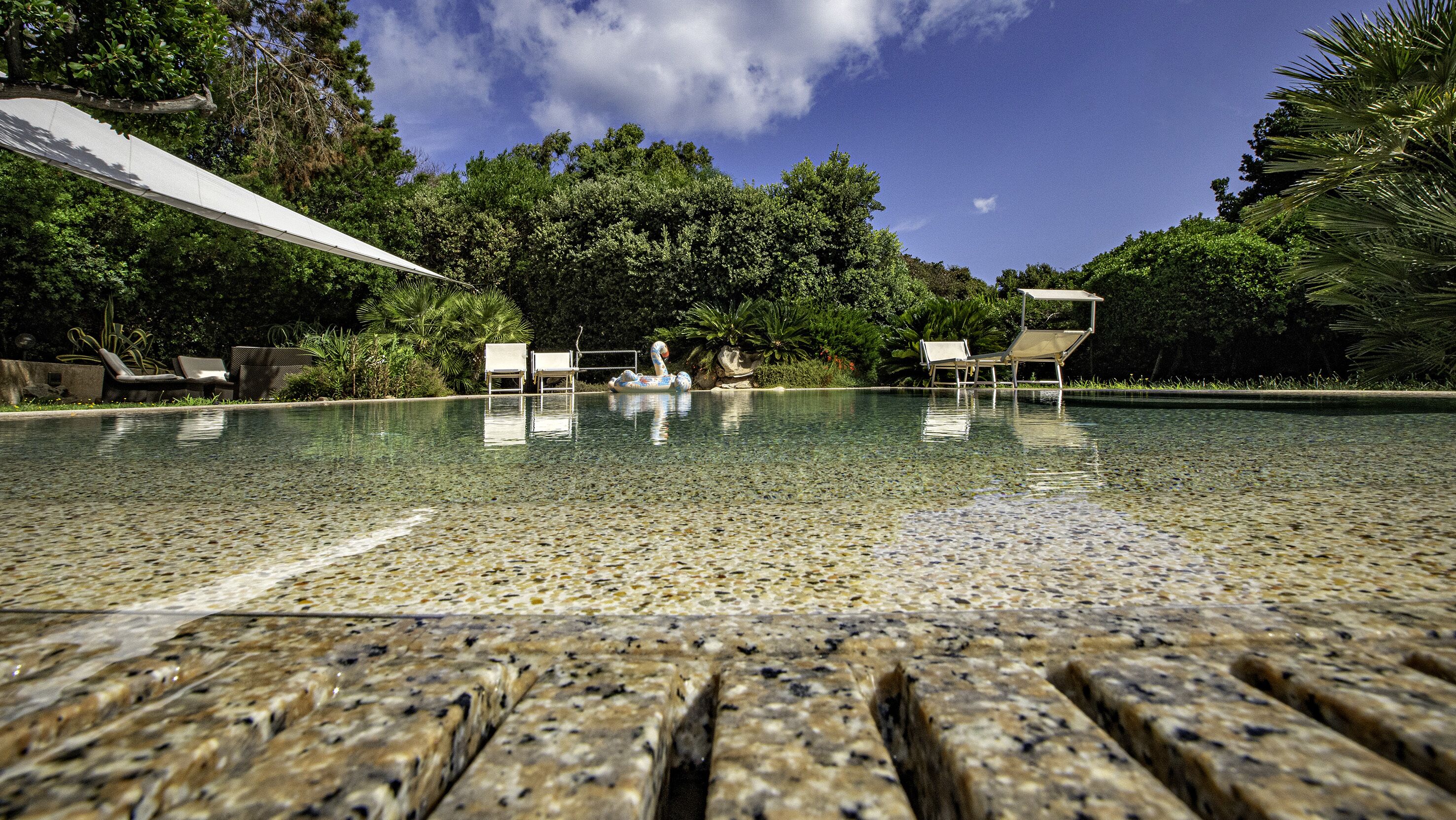 Alberca al aire libre 