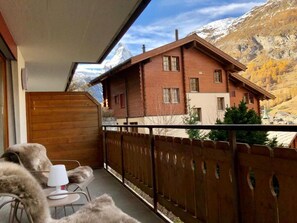 Balcony view - Z Suite - Haus Roger (Zermatt)