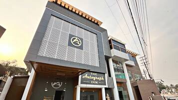 Voorkant van accommodatie