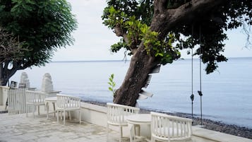 Panorama-villa - 1 queensize-seng | Strand-/havudsigt