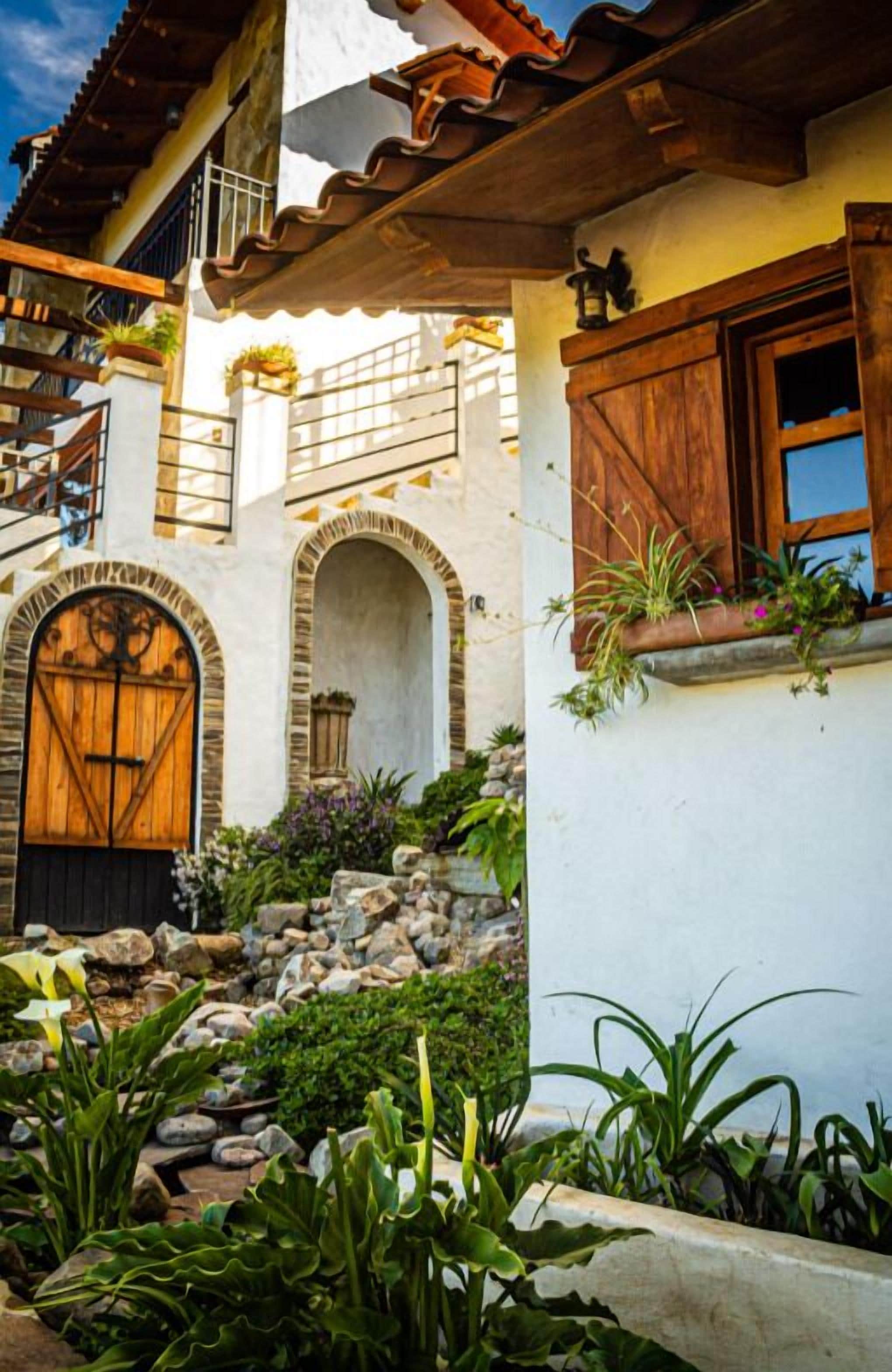 Façade de l’hébergement