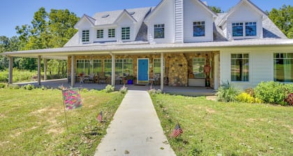 Spacious & Secluded Shook Home w/ Private Hot Tub!