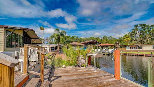 Property grounds - Waterfront Homosassa Home w/ River + Gulf Access! (Homosassa)