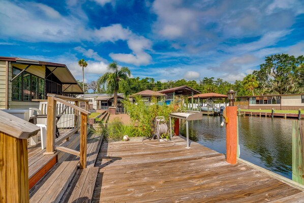Property grounds - Waterfront Homosassa Home w/ River + Gulf Access! (Homosassa)
