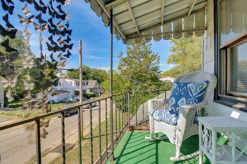 Cincinnati Home Rental w/ Balcony + Fire Pit!