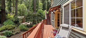 Quiet, Cozy, Russian River Retreat in the Redwoods. Private Garden View Unit