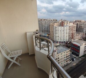 Shared Dormitory, 1 Bedroom, Balcony, City View | Property grounds - Females Only Host is Woman Citycenter (Alexandria)