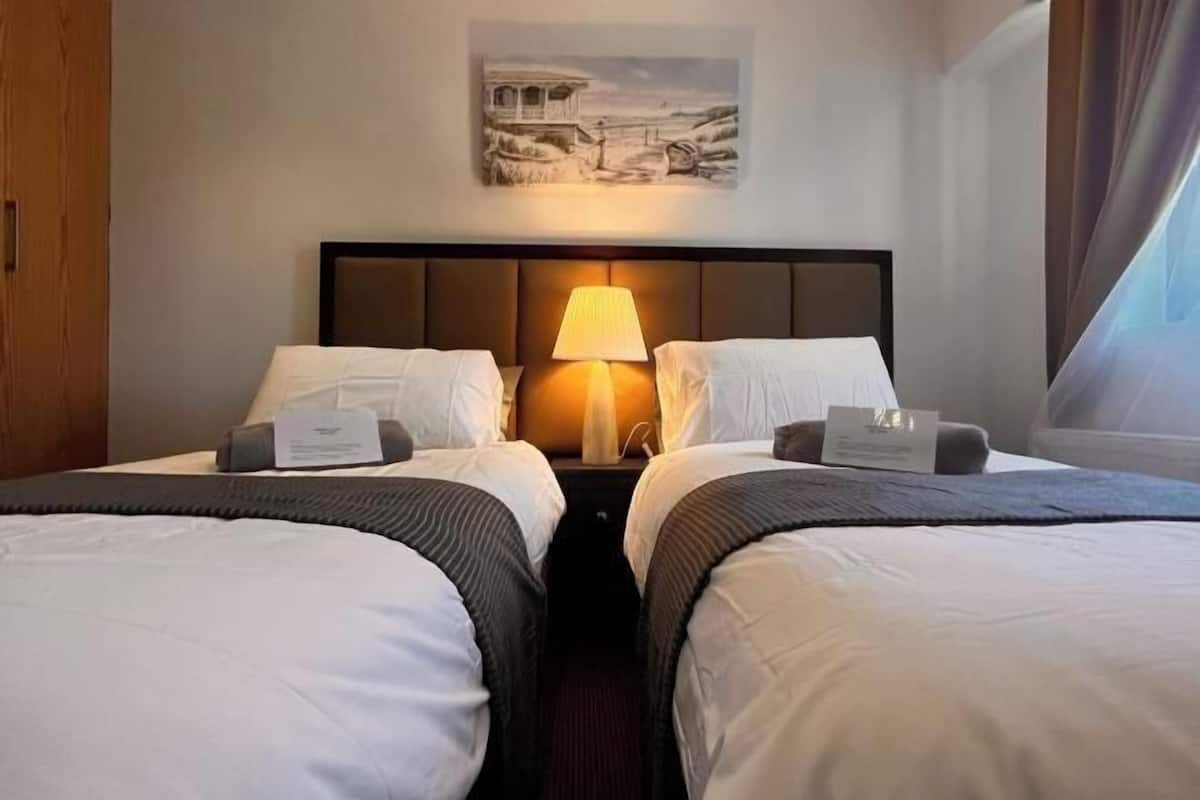 1 habitación, ropa de cama de alta calidad y decoración personalizada