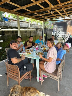 Opções para refeição ao ar livre