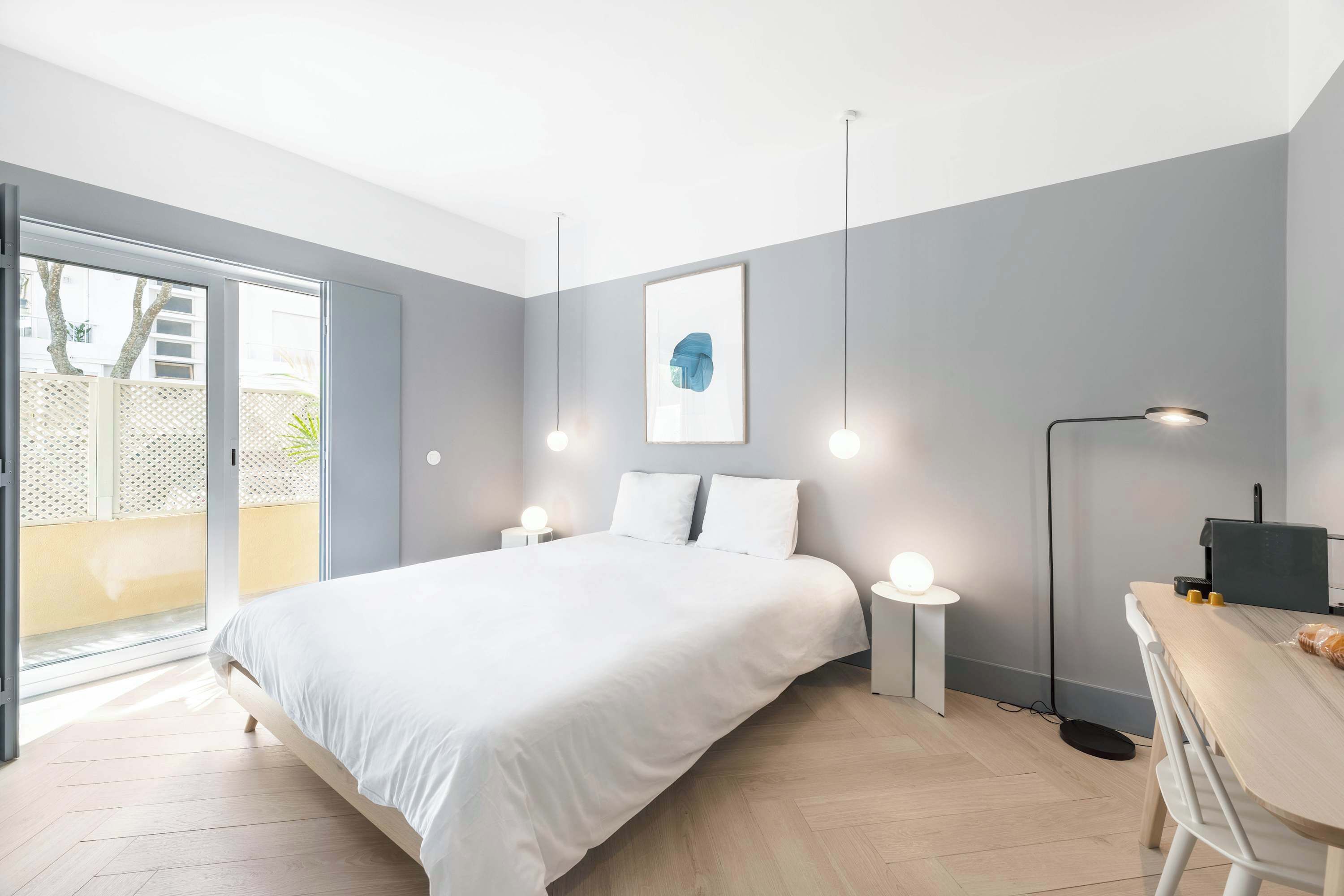 Tweepersoonskamer | Een bureau, gratis wifi, beddengoed