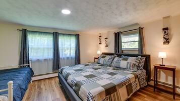 3 chambres, fer et planche Ă repasser, Wi-Fi, draps fournis