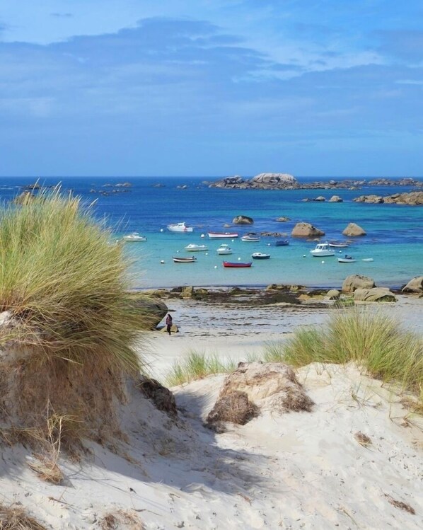 Beach - Pretty detached wooden house (Plounevez Lochrist)