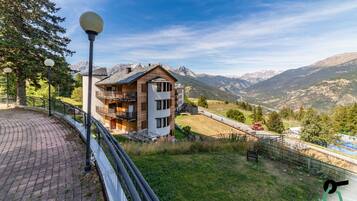 Blick von der Unterkunft