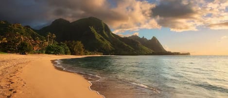 Accommodatie ligt op het strand