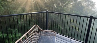 Secluded Mountain Chalet with Million Dollar Views!  Family and Pet Friendly