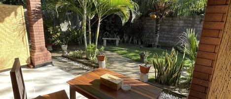 Comfort Double Room, Garden View | Terrace/patio