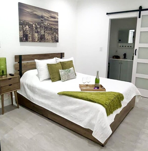 1 sovrum, strykjärn/strykbräda, gratis wi-fi och sängkläder