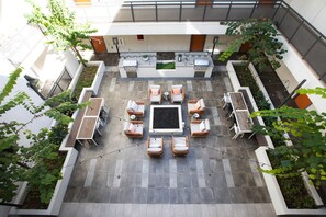 Overnatningsstedets område