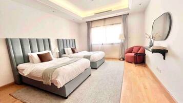 2 chambres, fer et planche Ă repasser, Wi-Fi, draps fournis