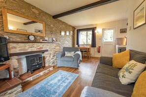 TV, fireplace, DVD player