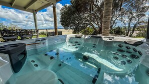 Baignoire à remous extérieure