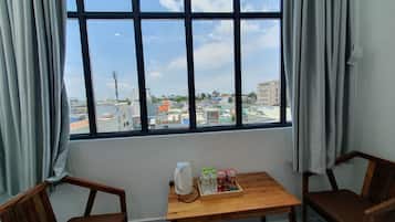 Panoramic Triple Room | Desk, blackout drapes, iron/ironing board, free WiFi