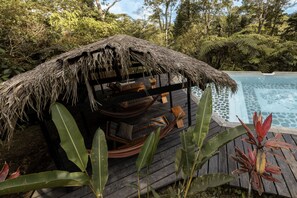 Pool - A Boutique Hotel, Spa, Restaurant, activities, in the middle of the rainforest.  (Puerto Misahuallí)