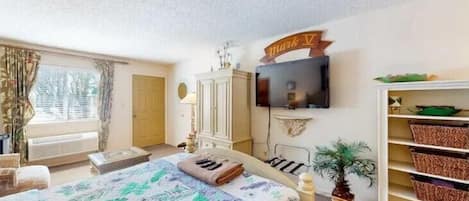 1 makuuhuone, silitysrauta/-lauta, Wi-Fi, vuodevaatteet