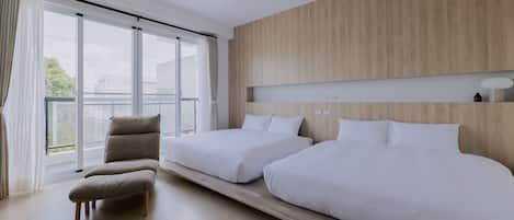 Chambre Quadruple | 1 chambre, couette en duvet d'oie, Wi-Fi gratuit, draps fournis