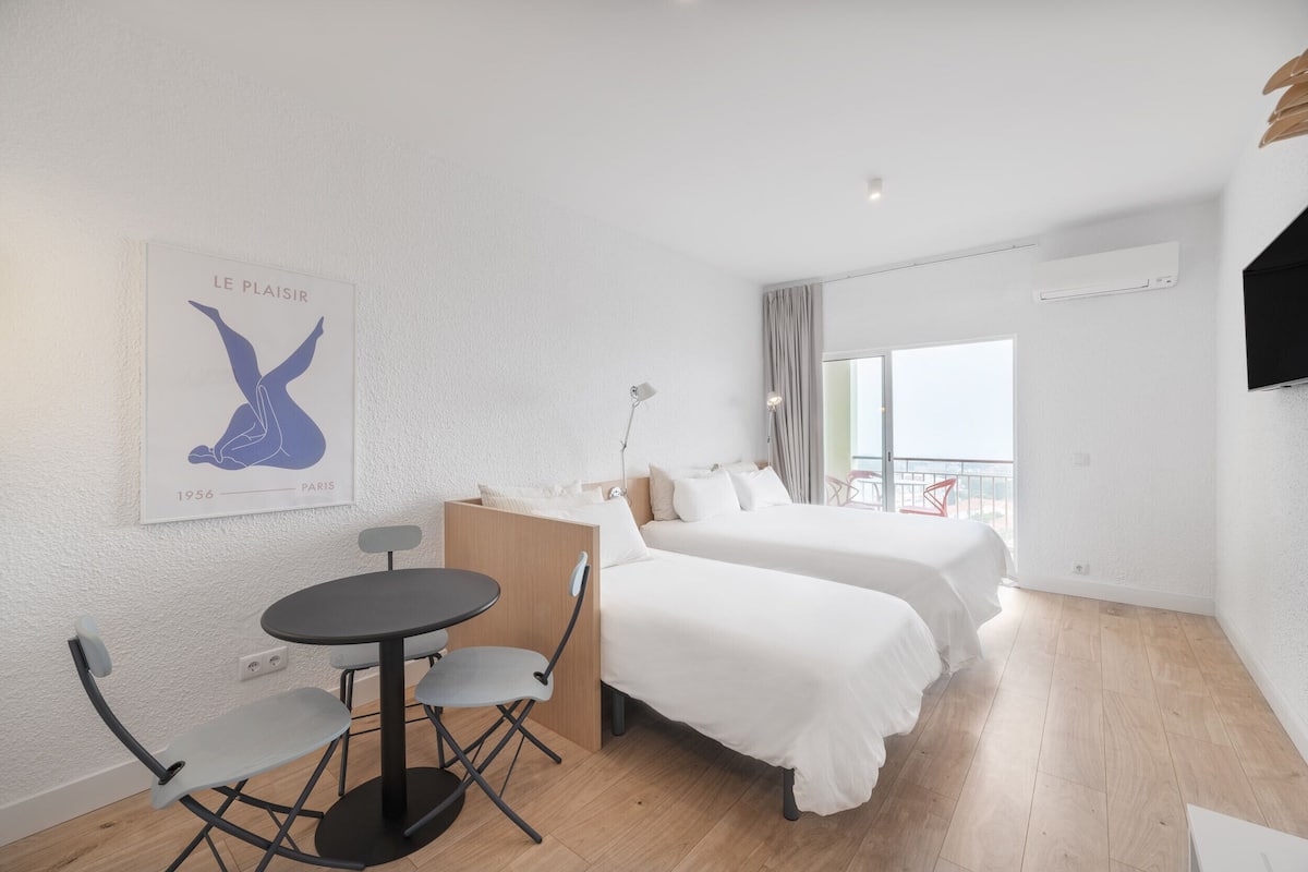 Standard-studiolejlighed - balkon | Skrivebord, gratis Wi-Fi, sengetøj