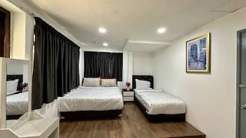 Free WiFi, bed sheets