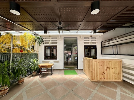 Entrada de la propiedad