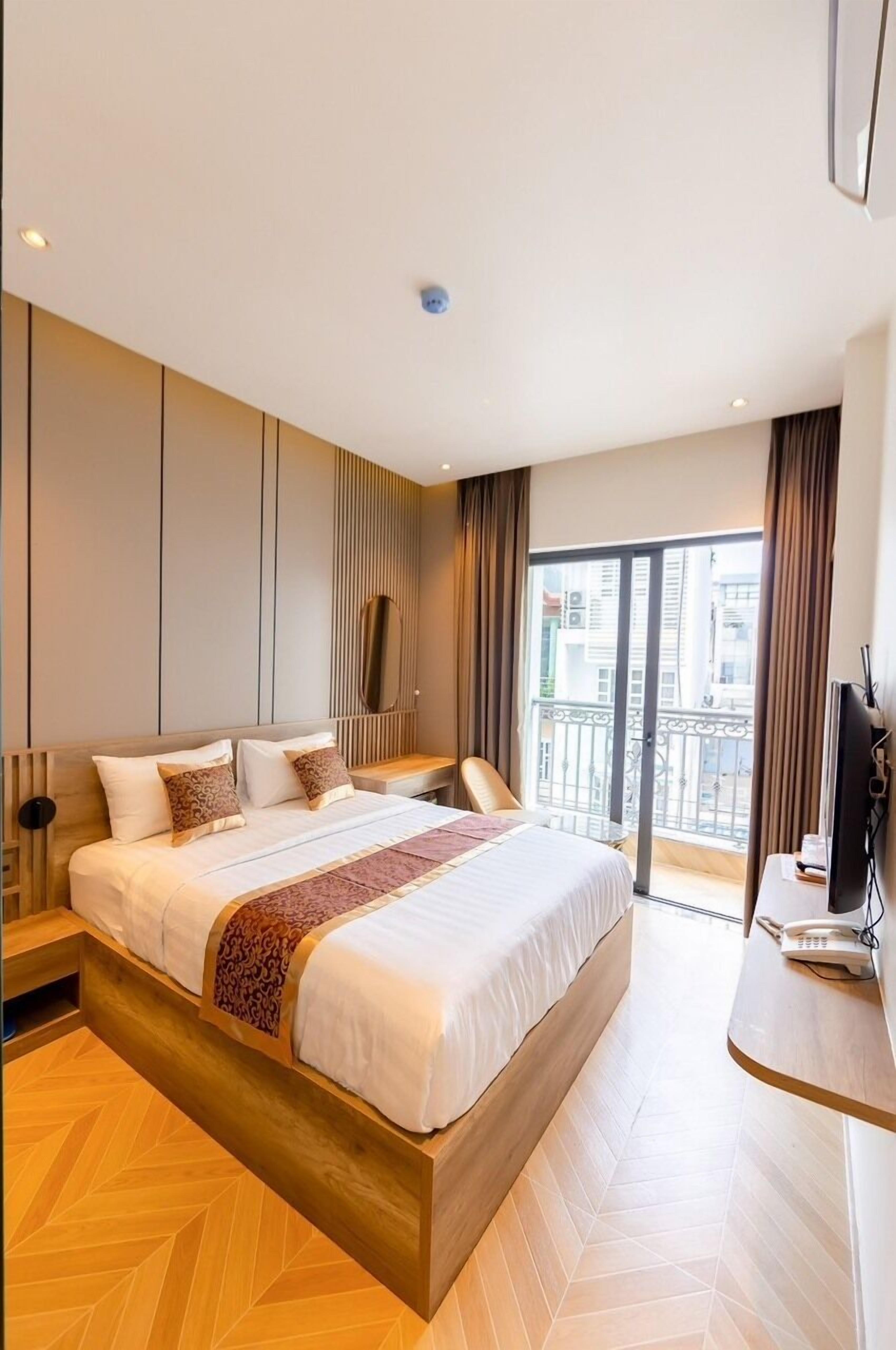 Deluxe tweepersoonskamer, balkon | Gratis wifi