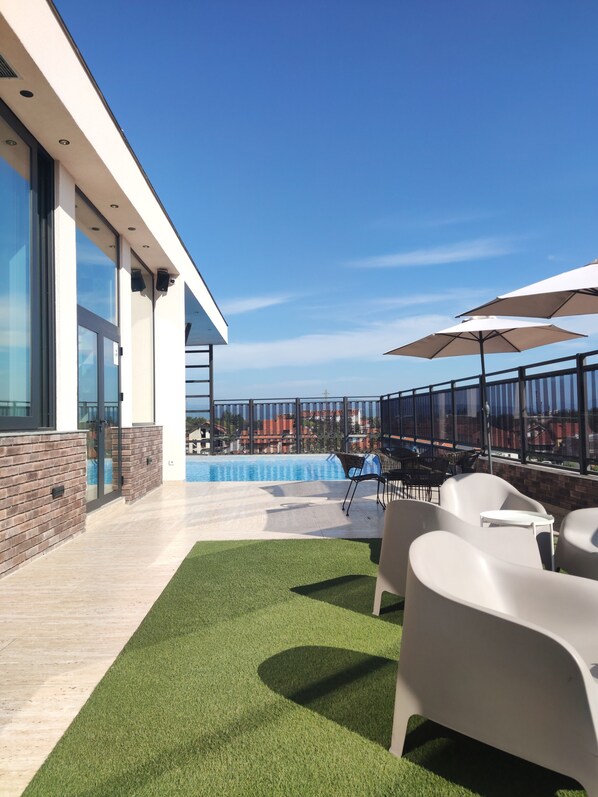 Terrace/patio - Sky apartmani (Leskovac)