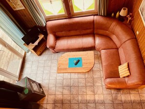 Living area - Extertal-ferienpark - Komfort-ferienhaus Wandern, Mountainbike Sauna Natur #56 (Extertal)