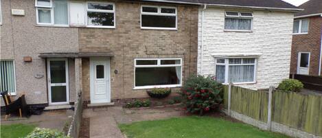 Majoituspaikan julkisivu