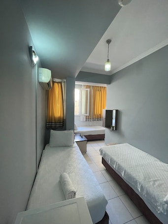 1 habitación y ropa de cama de alta calidad