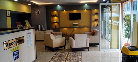 Lobby sitting area