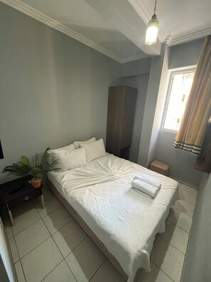 都會雙人房 | 高級寢具、熨斗/熨衣板、免費無線上網、床單