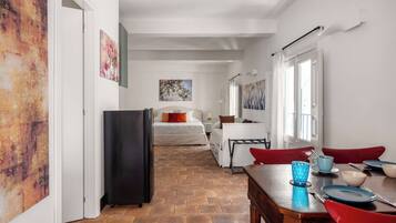 1 Schlafzimmer, BĂŒgeleisen/BĂŒgelbrett, Reisekinderbett, kostenloses WLAN