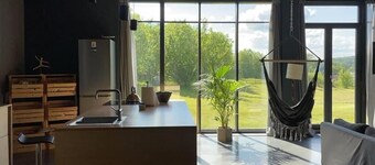 Modern Villa & Sauna by the beautiful lake. Masurian lake district.