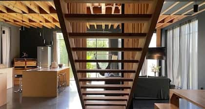 Modern Villa & Sauna by the beautiful lake. Masurian lake district.