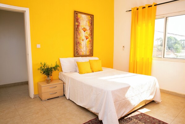 1 bedroom, WiFi, bed sheets