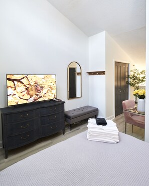 1 makuuhuone, työpöytä, silitysrauta/-lauta, ilmainen Wi-Fi