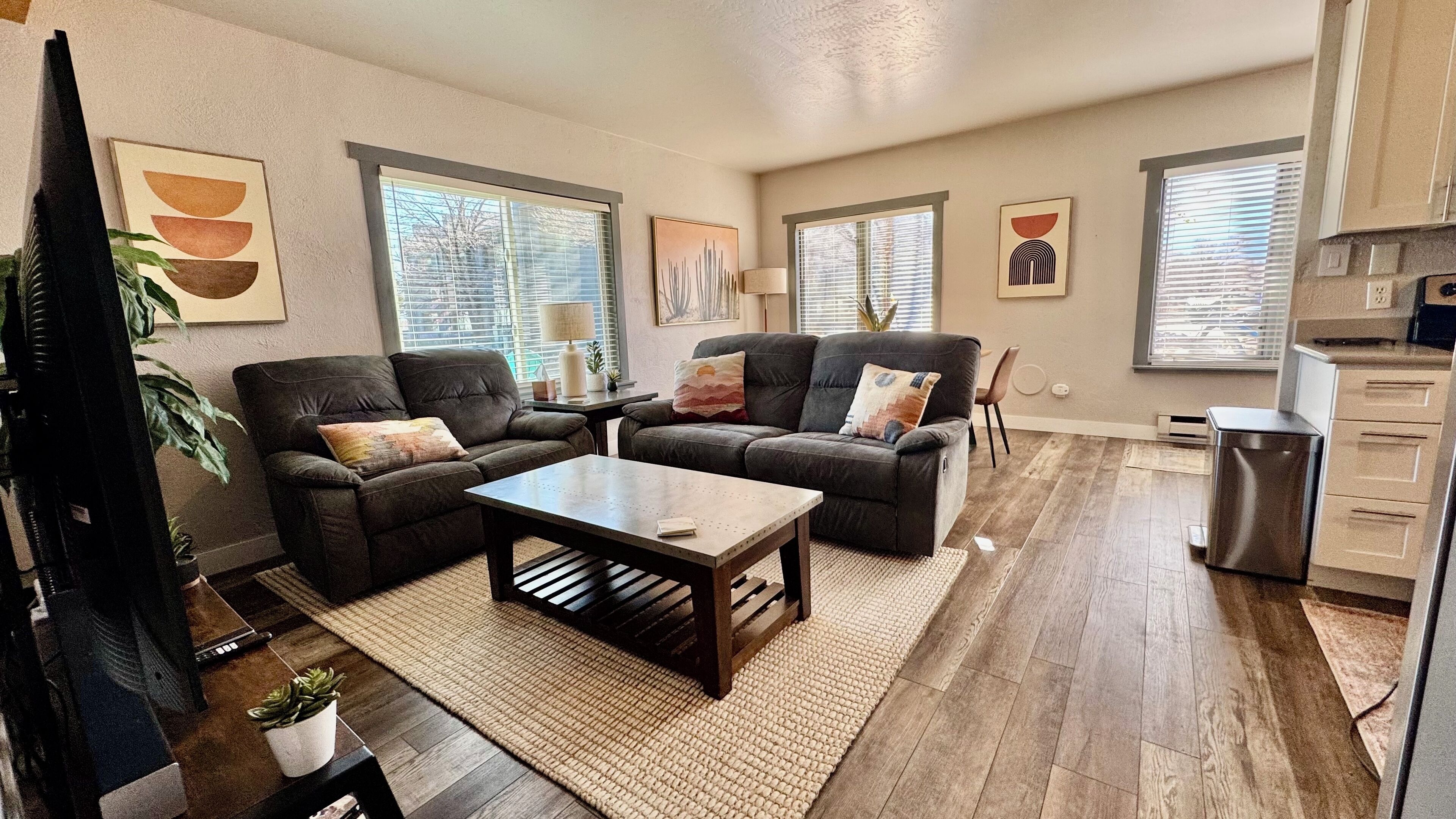 Smart TV, reproductor de DVD, libros y estéreo 