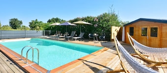 Gîte le Mizériat - Appartement avec piscine privée