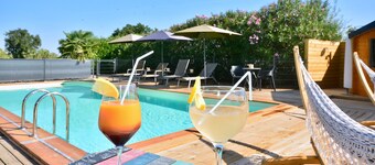 Gîte le Mizériat - Appartement avec piscine privée